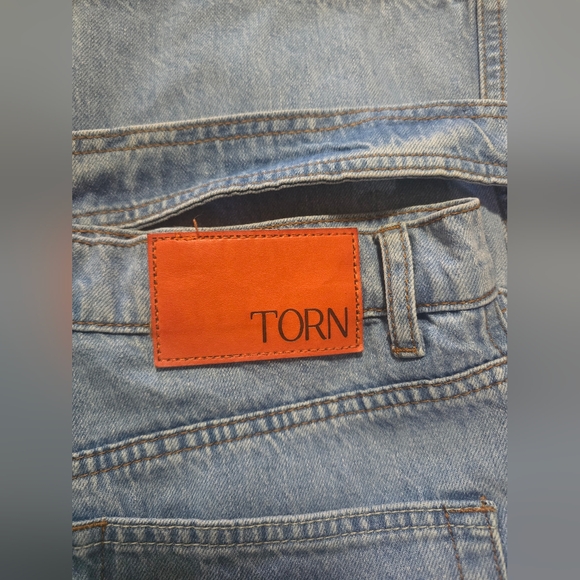 Torn By Ronny Kobo Zayla Cargo Denim Pants - Picture 7 of 9